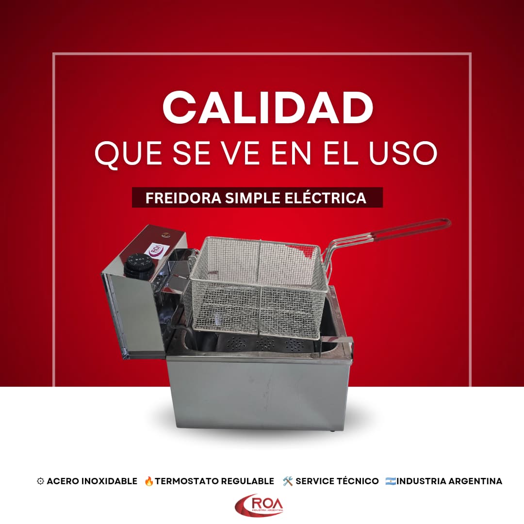 Freidora Simple Eléctrica